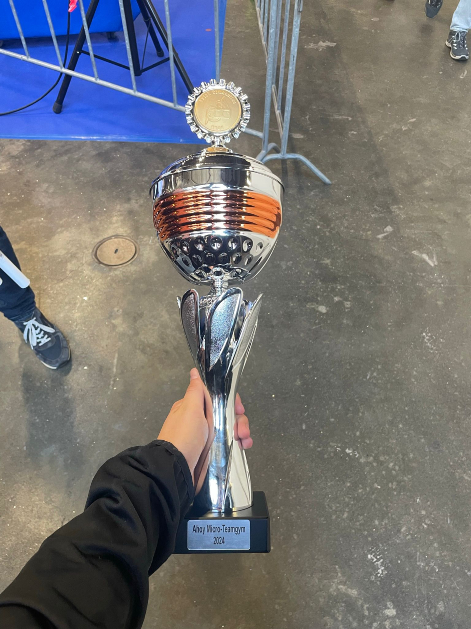1e plaats NK Microteam-beker